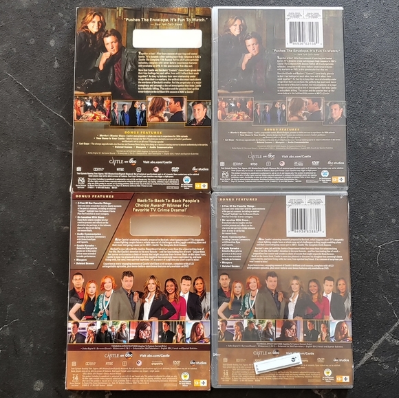 Excellent Used Condition CASTLE TV Series 5 SEASON DVD Collector's 25 disc set - Picture 4 of 10